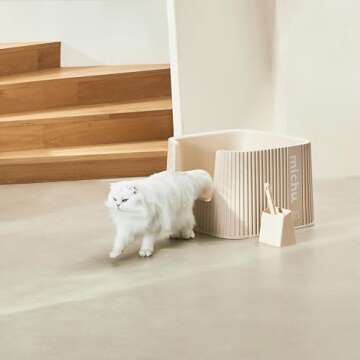 Michu XXL Boba Deluxe Cat Litter Box - Spacious Design