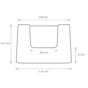 Michu XXL Boba Deluxe Cat Litter Box - Spacious Design