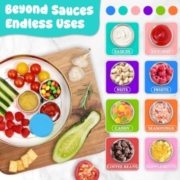 Stainless Steel Salad Dressing Container Set for Meal Prep