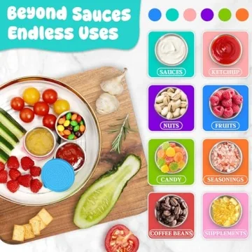 Stainless Steel Salad Dressing Container Set for Meal Prep