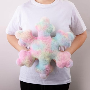 Snowflake Pillow for Winter Home Decor and Comfort