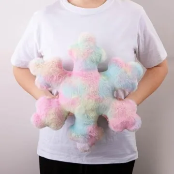 Snowflake Pillow for Winter Home Decor and Comfort