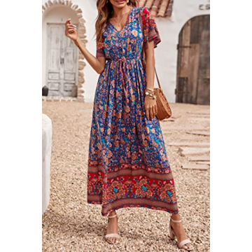 Stylish Floral Maxi Dress for Women - Perfect Summer Wear