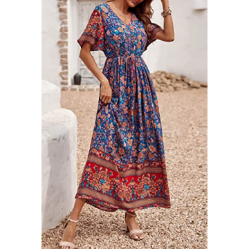 Stylish Floral Maxi Dress for Women - Perfect Summer Wear