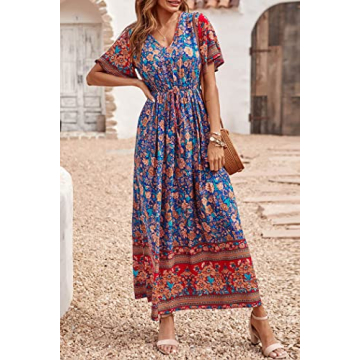 Stylish Floral Maxi Dress for Women - Perfect Summer Wear