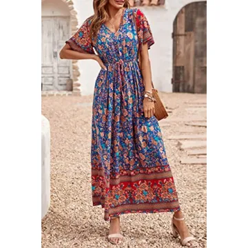 Stylish Floral Maxi Dress for Women - Perfect Summer Wear