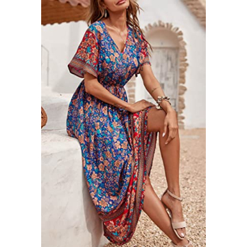 Stylish Floral Maxi Dress for Women - Perfect Summer Wear