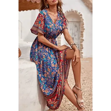Stylish Floral Maxi Dress for Women - Perfect Summer Wear
