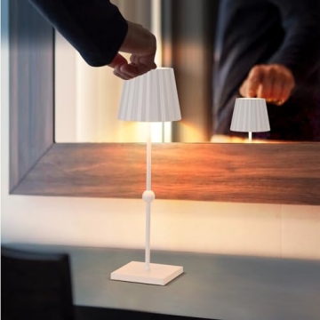 GGOYING Cordless Table Lamp with 3 Color Dimming