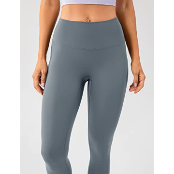 Lavento Women's All Day Soft Mid-Rise Yoga Leggings