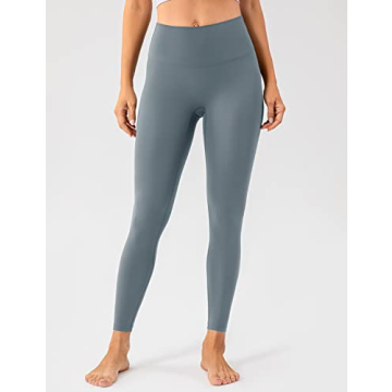 Lavento Women's All Day Soft Mid-Rise Yoga Leggings