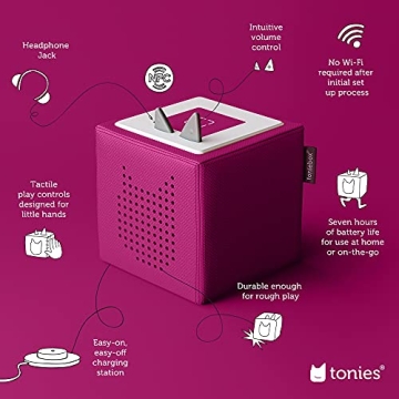 Toniebox Audio Player Starter Set for Fun Learning