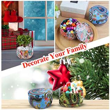 TEPENAR Candle Making Kit for Adults: DIY Scented Candle Making Supplies Arts & Crafts for Beginners and Kids Candle Gift Set for Women Including Melting Pot, 8 Candle Jars, 6 Fragrance Oils, Wax