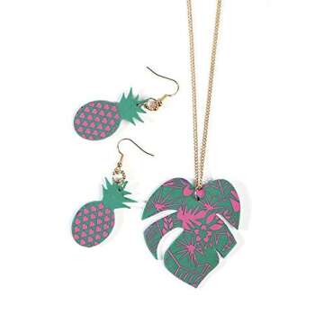 Polymer Paste Stencil 11,4 x 15,3 cm - Tropical