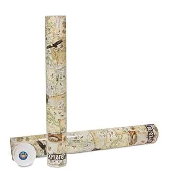 Grand Teton National Park Map Poster – 18x24 Vintage-Style Lithographic Print with Soy-Based Inks – Unique Gift for Travelers, Teachers, History Buffs – Made in USA