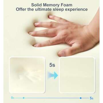 JOYELF Memory Foam Dog Bed Small Orthopedic Dog Bed & Sofa with Removable Washable Cover and Squeaker Toy as Gift