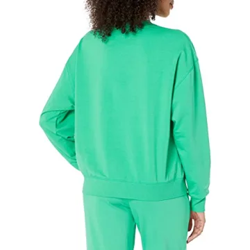 The Drop Margot Loose Long Sleeve Crewneck Sweatshirt