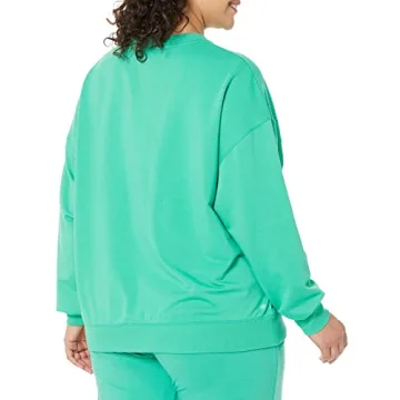 The Drop Margot Loose Long Sleeve Crewneck Sweatshirt