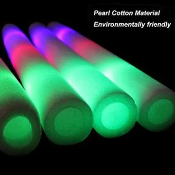 Foam Glow Sticks - 52PCS LED Light Up Party Favors