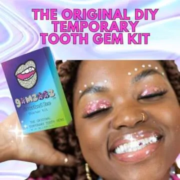 Gemzeez: The Original DIY Temporary Tooth Gemz Starter Kit (Crushed Ice)