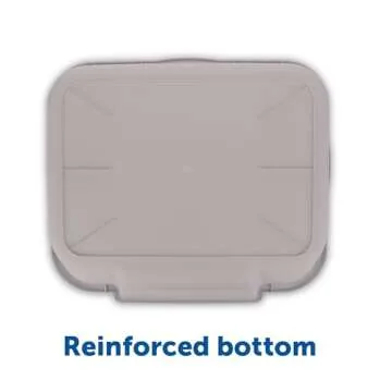 BunnyGoHere Rabbit Litter Box Misty Gray Color Large Size. Review Size Photo Prior to Ordering