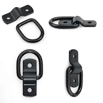 EXCELFU Heavy Duty D-Ring Tie Downs for Versatile Use