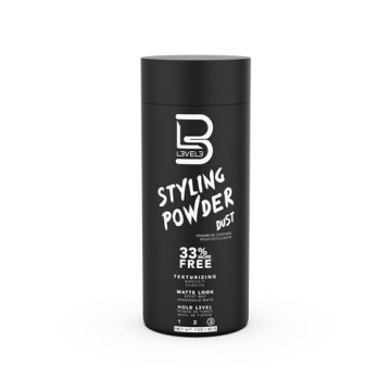 L3 Level 3 Styling Powder - Natural Look Mens Powder - Easy to Apply with No Oil or Greasy Residue (...