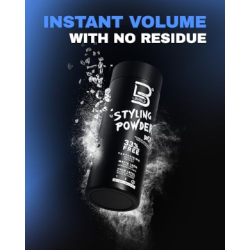 L3 Level 3 Styling Powder - Natural Look Mens Powder - Easy to Apply with No Oil or Greasy Residue (Small - 30 Grams)