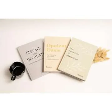 HOMIETY Decorative Coffee Table Books for Stylish Decor