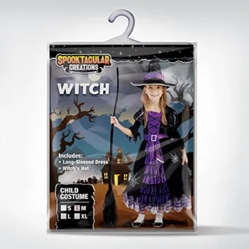 Fairytale Witch Costume Set for Girls (S 5-7)