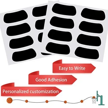 Customizable Eye Black Stickers for Kids Sports Events