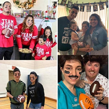 Customizable Eye Black Stickers for Kids Sports Events