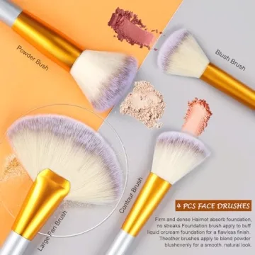 VANDER 24pcs Synthetic Makeup Brush Set for All Needs