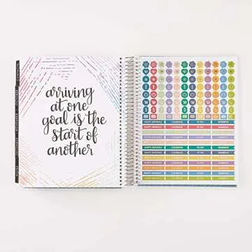 Erin Condren 2019 12 Month (Jan 2019 - Dec 2019) LifePlanner, Daisies - Vertical Neutral Layout)