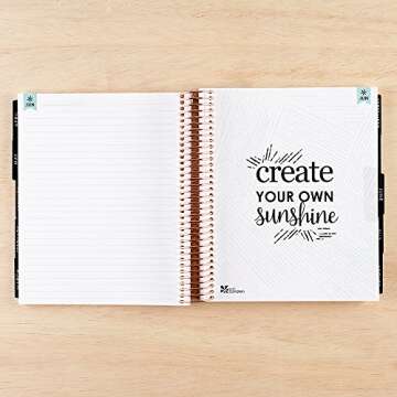 Erin Condren 2019 12 Month (Jan 2019 - Dec 2019) LifePlanner, Daisies - Vertical Neutral Layout)