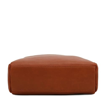 FashionPuzzle Small Triple Zip Crossbody Bag - Stylish & Versatile