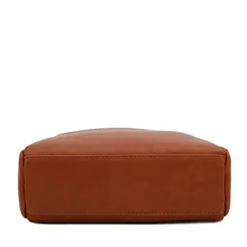 FashionPuzzle Small Triple Zip Crossbody Bag - Stylish & Versatile