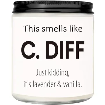SUEHHYY Funny Nurse Gifts - Handmade Lavender Candle 7oz