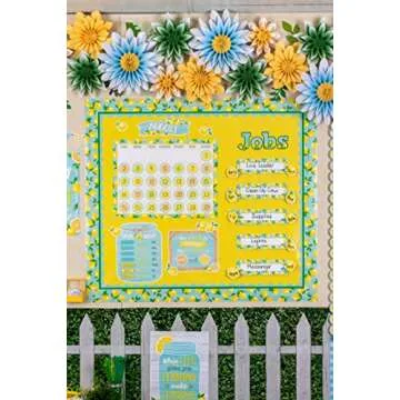 Vibrant Lemon Zest 4" Letters Combo Pack for Classrooms