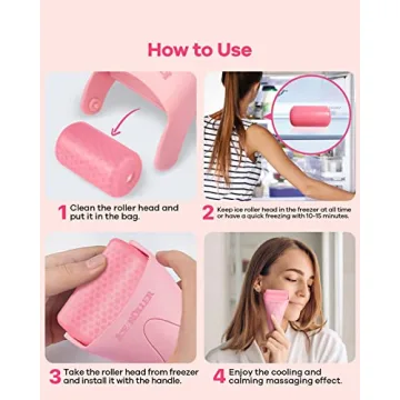 BearKig Ice Roller for Face - Reduce Puffiness & Enhance Skin