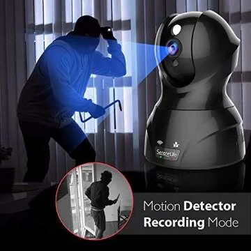 SereneLife Indoor Wireless IP Camera - HD 1080p