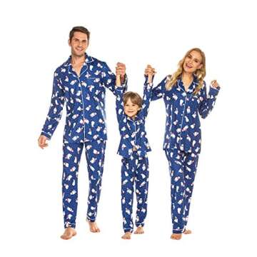 Ekouaer Christmas Family Matching Pajamas for Everyone
