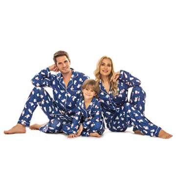 Ekouaer Christmas Family Matching Pajamas for Everyone