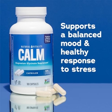 Natural Vitality Calm Magnesium - Stress Relief Supplement