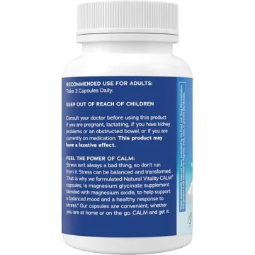 Natural Vitality Calm Magnesium - Stress Relief Supplement