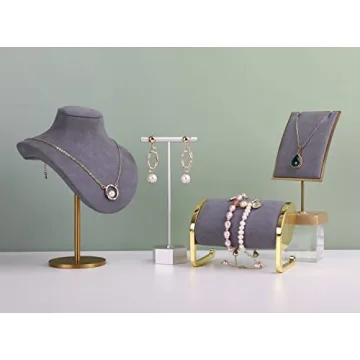 Elegant GemeShou Earring T Bar Stand for Displays