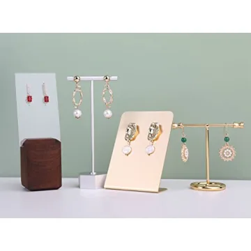 Elegant GemeShou Earring T Bar Stand for Displays