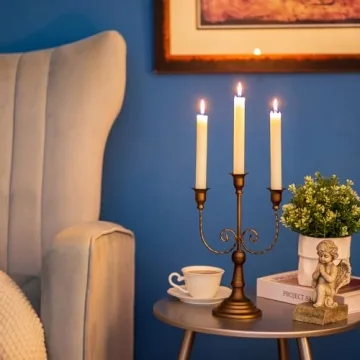 Sziqiqi Vintage Candelabra Holders - Perfect for Events