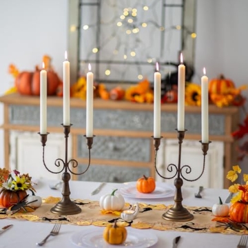 Sziqiqi Vintage Candelabra Holders - Perfect for Events