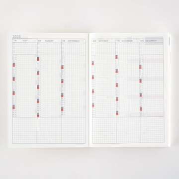 Hobonichi Techo 2025 Cousin Book [English/A5/January Start/Monday Start/Planner]